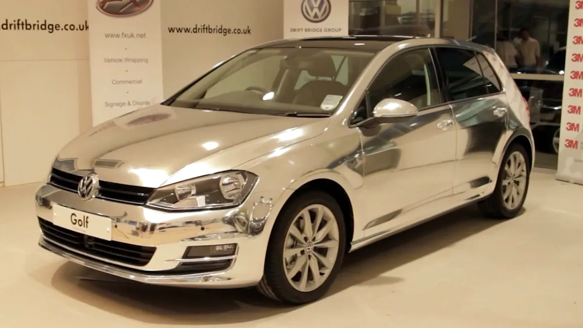 Golf 7 cromat: de la plictisitor la strălucitor. VIDEO