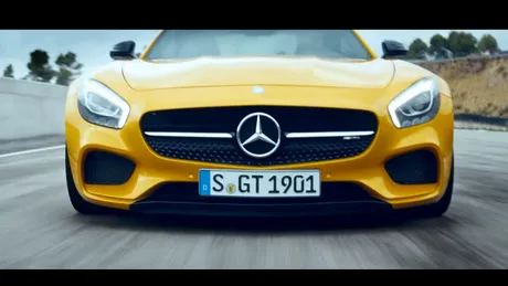 VIDEO: Mercedes-AMG GT vrea să devină maşina viselor tale (în locul lui Porsche 911)