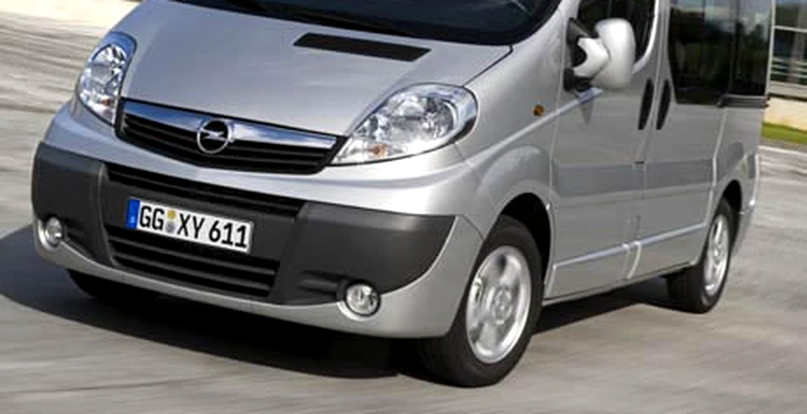 Opel Vivaro supus testelor în Marea Britanie