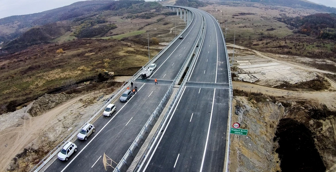 La nici un an de la inaugurare, o bucată dintr-o autostradă din România va fi demolată