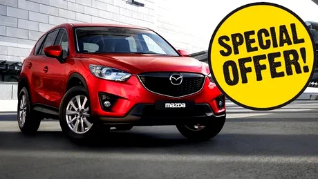 Ofertă de toamnă pentru Mazda CX-5: opţiuni cadou, finanţare şi garanţie extinsă