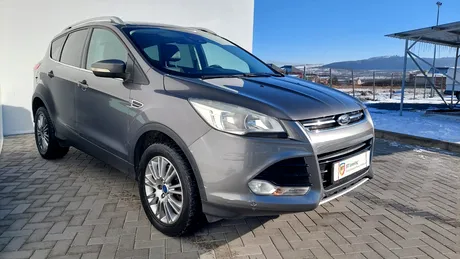 Cu cât vinde Banca Transilvania un Ford Kuga diesel din 2013 cu aproape 250.000 KM în bord