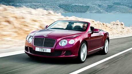 Bentley Continental GT Speed Convertible a fost dezvăluit