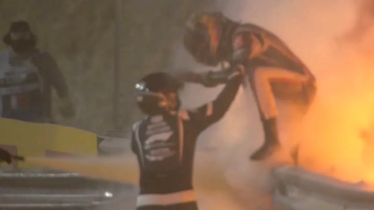 Cum arată mâna lui Grosjean după accidentul care a şocat planeta. Francezul va rămâne pe viaţă cu semne - FOTO