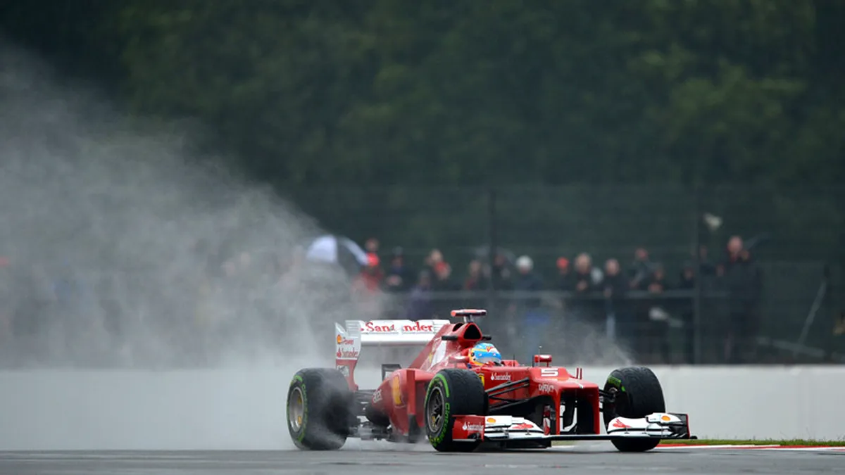 Formula 1 Silverstone 2012: Fernando Alonso pleacă din pole position