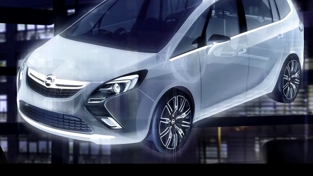 La Geneva 2011, Opel Zafira este prefigurat de un concept