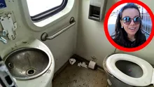 Turistă mexicană, șocată de cum arată WC-urile trenurilor din România. Cum a reacționat când a deschis ușa