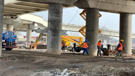 Lucrările avansează la Pasajul Domnești - imagini noi de pe șantier. Când va fi inaugurat