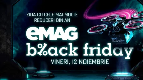 Ce mașini vor fi vândute la eMAG de Black Friday 2021