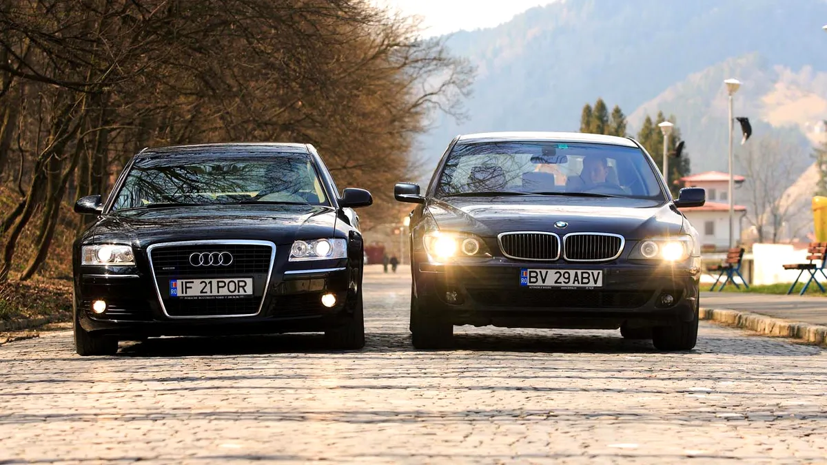 Audi A8 vs. BMW Seria 7