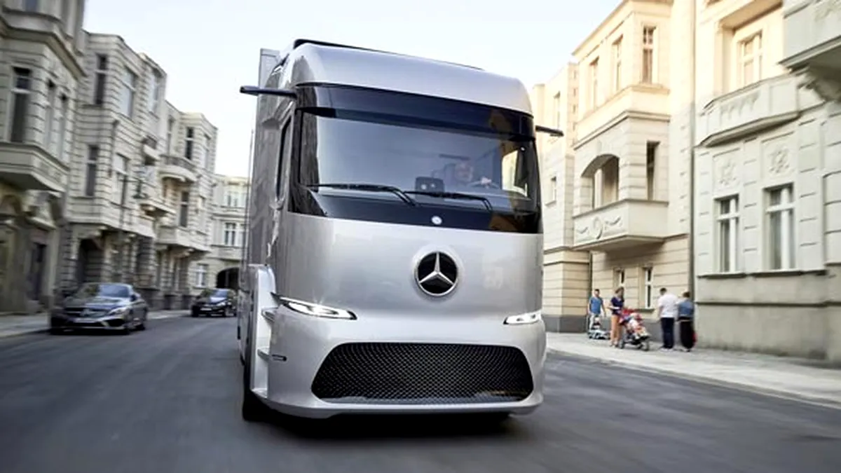 Urban eTruck, primul camion electric produs de Mercedes - GALERIE FOTO