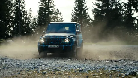 Noul Mercedes-Benz EQG își etalează abilitățile în off-road - VIDEO