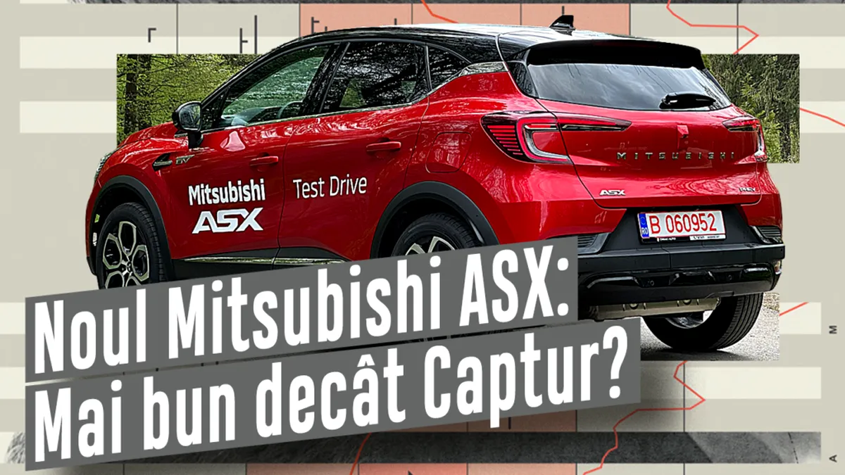 Noul Mitsubishi ASX: SUV japonez cu origini franceze - VIDEO