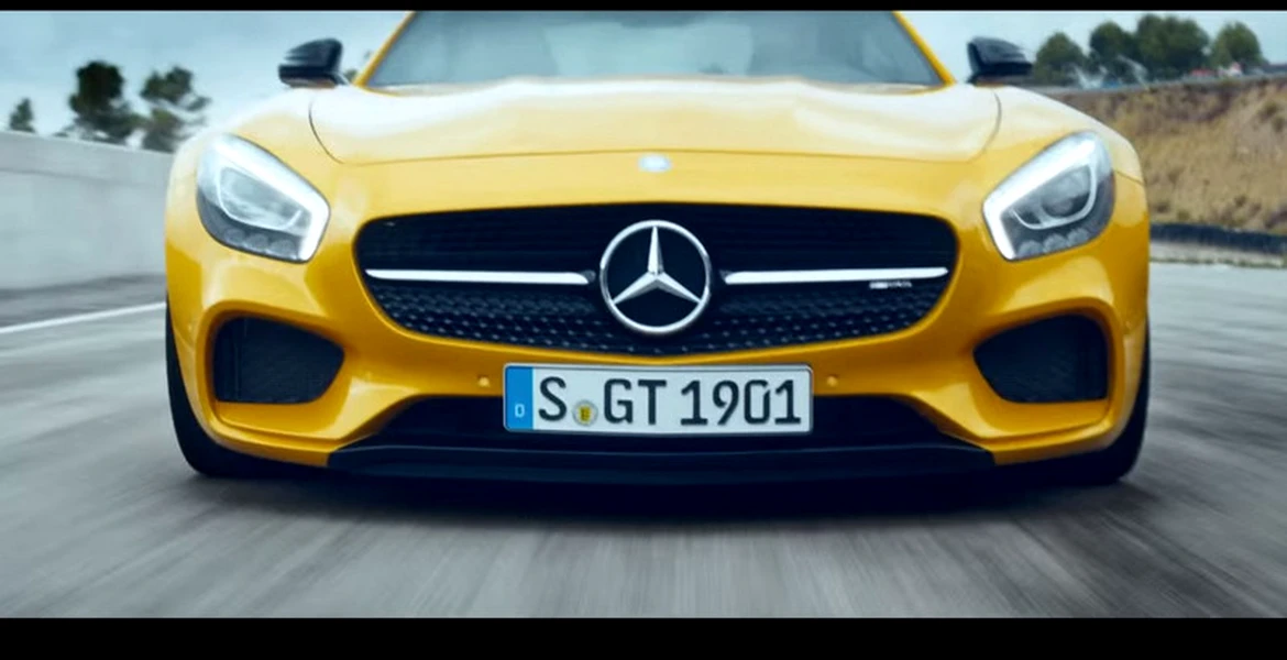 VIDEO: Mercedes-AMG GT vrea să devină maşina viselor tale (în locul lui Porsche 911)