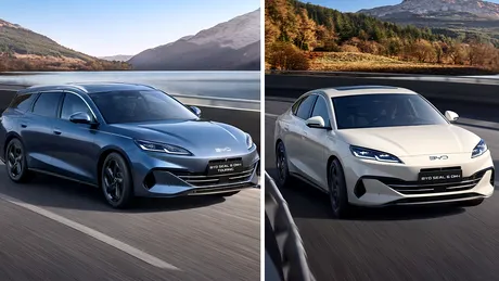 BYD lansează SEAL 6 DM-i în versiuni sedan și break. Modelul promite o autonomie combinată  de peste 1500 km