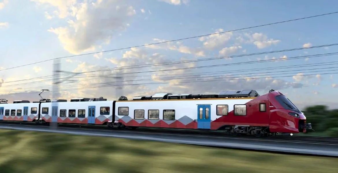 Noul tren electric, cumpărat de statul român, s-a defectat după doar o zi de funcționare