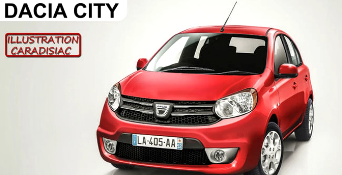 Ipoteza unei Dacia mini revine – Dacia City va apărea în 2016