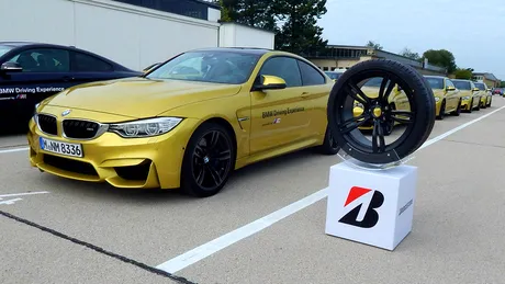 TEST: Am torturat anvelopele Bridgestone pe circuit cu ajutorul unor BMW-uri