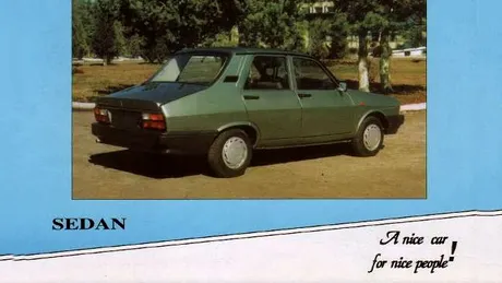 Cum se promova Dacia în anii '90: „A nice car for nice people!”