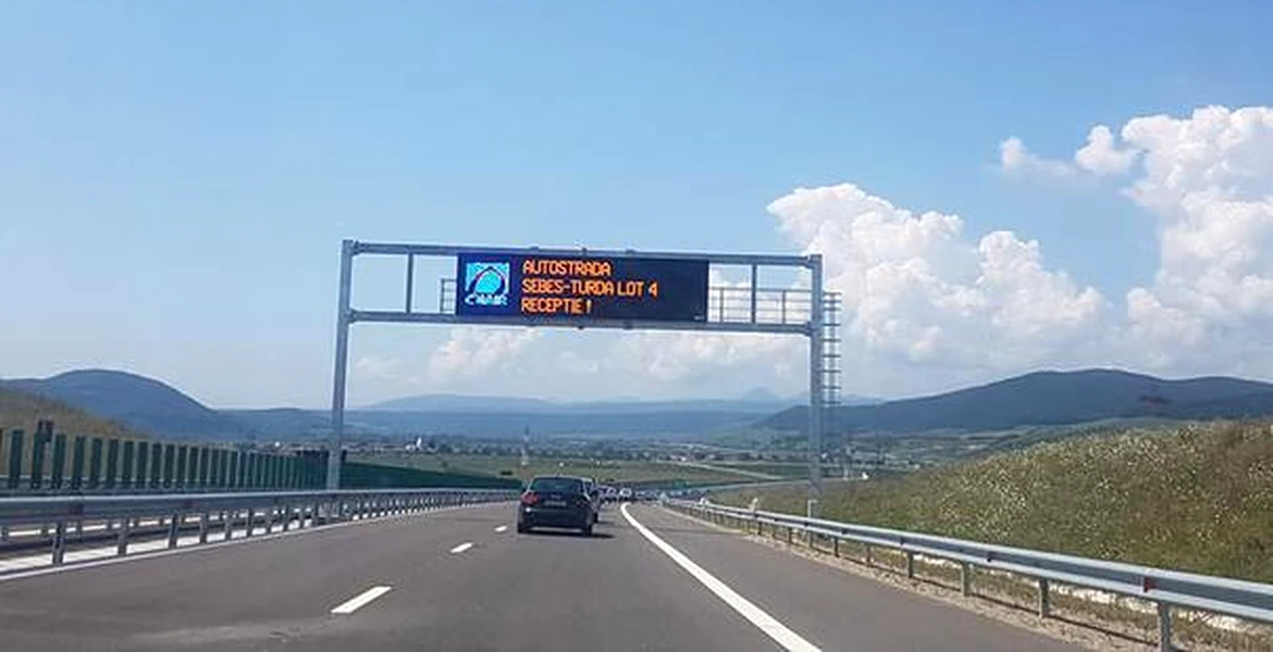 România mai are încă 16 km de autostradă. Se deschide un nou tronson