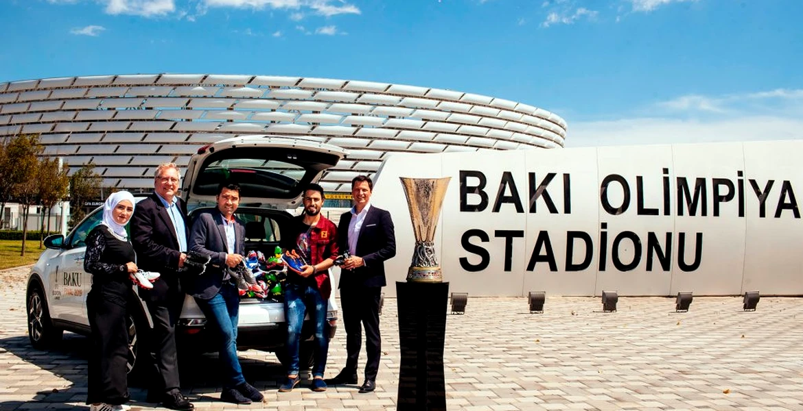 Kia Motors organizează o campanie de donaţii prin fundaţia UEFA pentru a oferi ghete de fotbal tinerilor refugiaţi