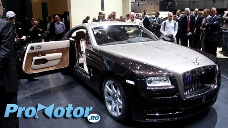 LIVE PROMOTOR: Rolls Royce Wraith impresionează orice milionar