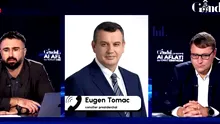 Eugen Tomac confirmă că dacă s-ar face alegeri anticipate s-ar schimba clasamentul din Parlament. Fostul premier desemnat spune că a avut acces la sondaje care nu au fost făcute publice: „Și în sondajele noastre AUR este pe primul loc, cu peste 30%”. Ce spune despre implicarea Bruxelles-ului în criza de la București