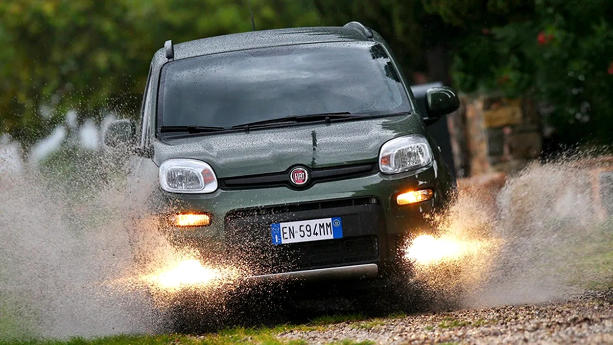 Fiat Panda 4x4, în premieră la Salonul Auto Paris 2012