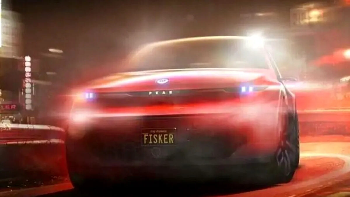 Fisker a publicat prima imagine cu interiorul viitorului model electric PEAR