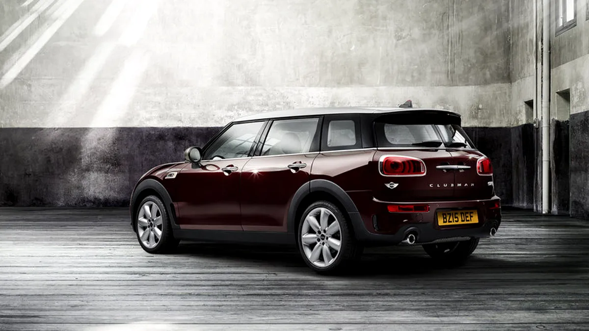 Noul Mini Clubman (2015): informaţii şi imagini oficiale cu a doua generaţie Clubman