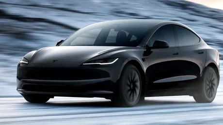 Tesla Model 3 Standard, disponibil și în România. E cel mai ieftin model Tesla și poate fi cumpărat în rate