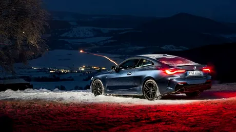Mașini de pus în ramă. Cei mai buni fotografi auto din România au pozat cele mai frumoase BMW-uri pe zăpadă - GALERIE FOTO