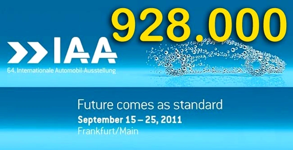 Bilanţ Salonul Auto Frankfurt 2011 – aproape un milion de vizitatori!
