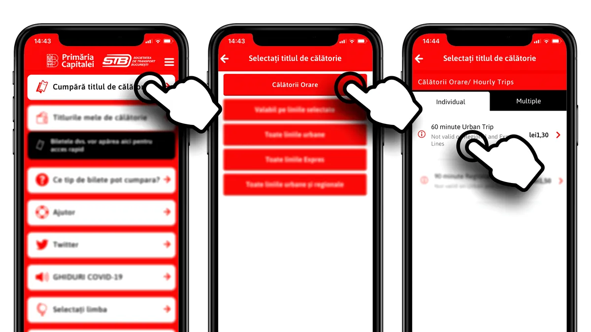 Premieră în transportul public din Capitală: Bilete STB valabile o oră pe toate liniile