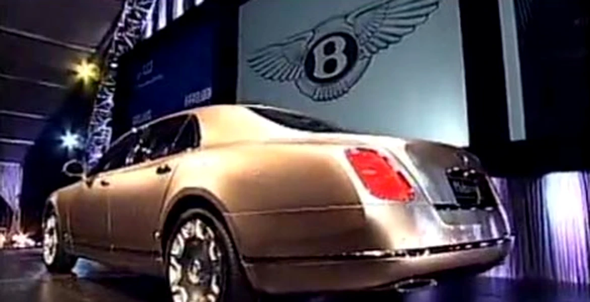 Primul Bentley Mulsanne la licitaţie