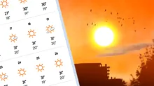 Temperaturi ciudate în luna IULIE 2025, în București, anunțate de meteorologii Accuweather