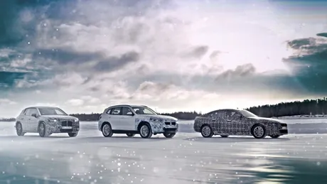 BMW iX3, BMW i4 şi BMW iNEXT sunt testate în condiţii extreme la Cercul Arctic