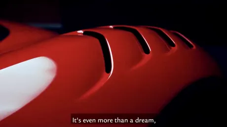 Teaser cu Ferrari Prototipo. Primele imagini cu supercarul pregătit de italieni - VIDEO
