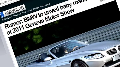 Zvonuri: un roadster BMW mai mic decât Z4 la Geneva 2011?
