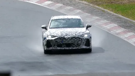 Audi a accidentat noul model RS6 în timpul testelor pe circuitul de la Nürburgring. Șoferul este nevătămat