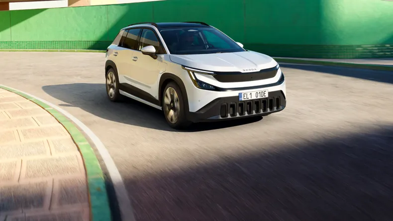 <span class='prepend'>Foto |</span> Škoda Epiq este cel mai nou SUV electric al cehilor și cel mai accesibil EV al mărcii. Autonomie de 441 km și dimensiuni comparabile cu VW ID. Cross