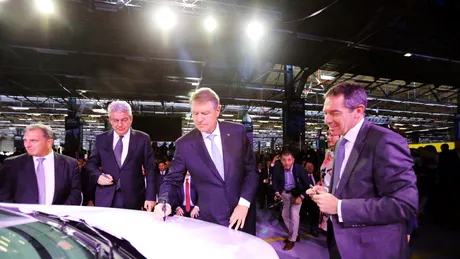 Iohannis a dat ok-ul pe MAŞINA de 200 de mil. de euro şi 1.700 de locuri noi de muncă. Este cea mai avansată maşină produsă în ROMÂNIA