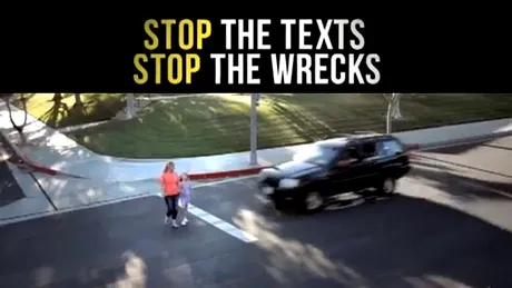 ”Designated texter” - o nouă campanie împotriva celor care dau sms-uri când sunt la volan
