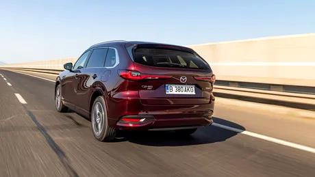 Test Drive Mazda CX-80 3.3 Diesel: Consum excelent și dotări premium într-un SUV echilibrat