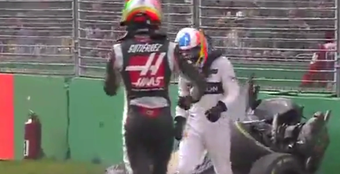 VIDEO. Fernando Alonso a scăpat cu viaţă dintr-un accident care a avut loc la viteza de 310 km/oră