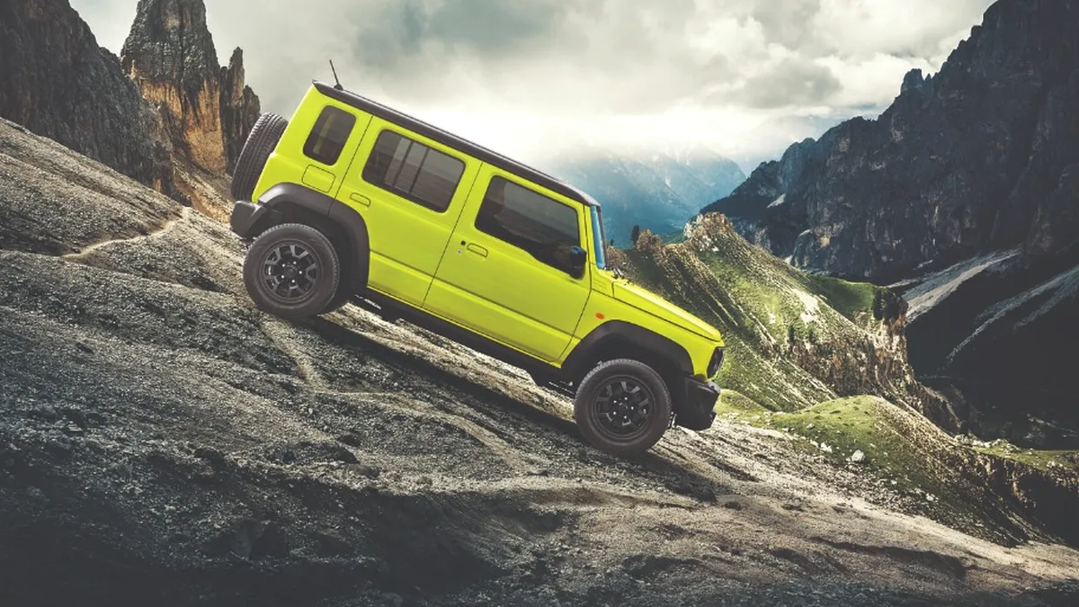 Suzuki va lansa modelul Jimny cu 5 uși pe piața din Japonia