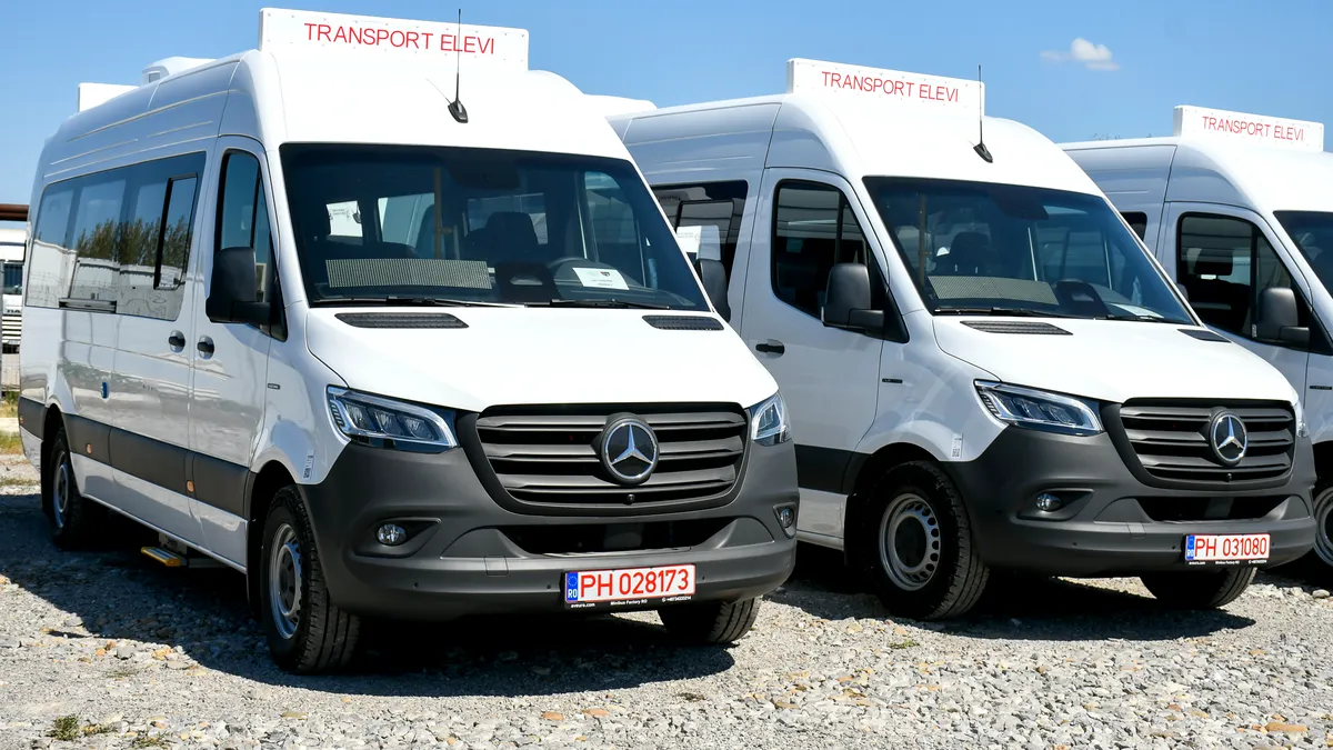 Microbuzele școlare electrice „s-au ieftinit” la Iași și la Arad. Scăderi de preț de până la 80.000 de euro, în urma anchetei Parchetului European