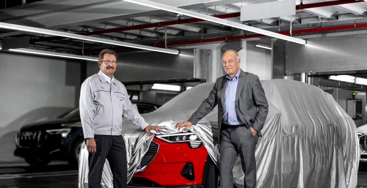 Audi a început producţia în masă a modelului e-tron