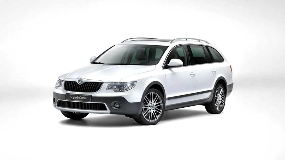 Cu look de offroader: Skoda Superb Combi Outdoor