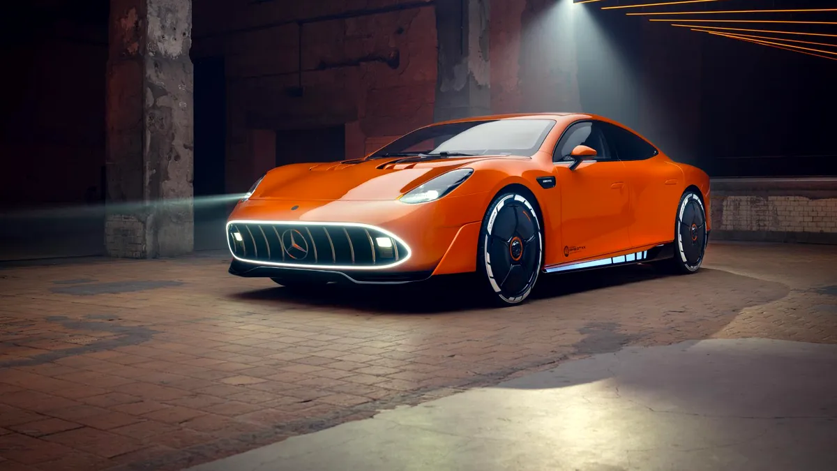 Noul concept Mercedes-AMG GT XX - Sedan electric cu peste 1.300 CP